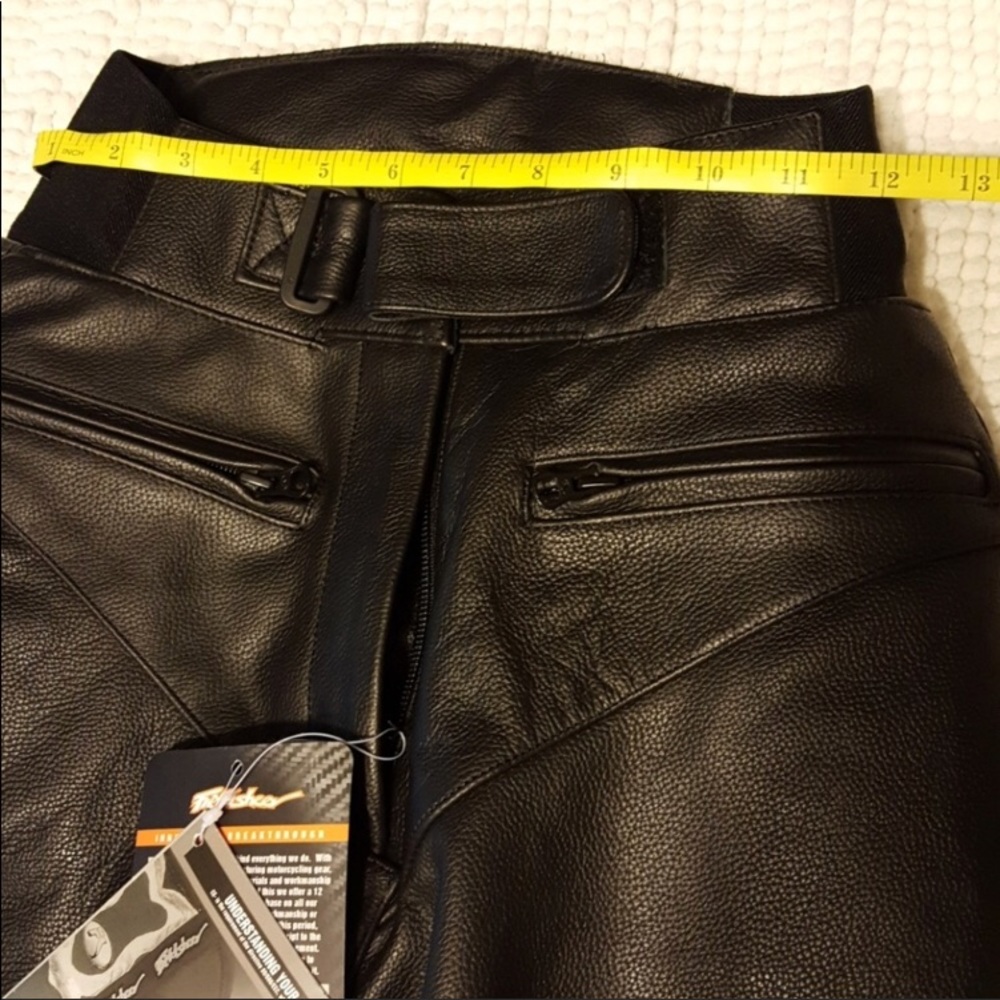 Fieldsheer leather motorcycle pants armored NWT